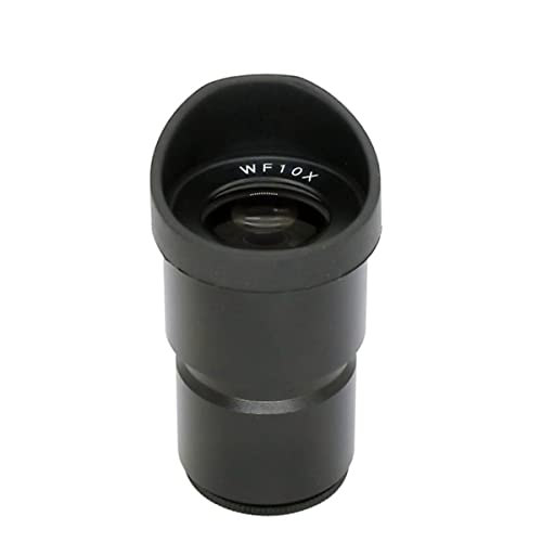 Mikroskop-Zubehör-Kit WF10X Wide Field Okular Optisches Objektiv for Stereomikroskop 10X WF10X/20 Sichtfeld 20 mm mit oder ohne Fadenkreuz Mikroskopische Objektträger(30.5mm without Scale) von ZTBH