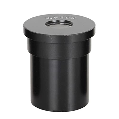 Mikroskop-Zubehör-Kit WF5x WF10X WF16X WF20X WF25X Biologische Mikroskoplinse Weitwinkelobjektiv Mikroskopische Objektträger(WF20X (1PC)) von ZTBH