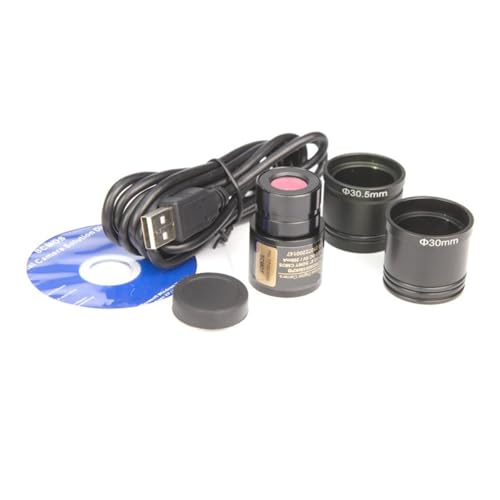 Mikroskop-Zubehör-Kit Win10 5mp Industrielle elektronische Okular Videokamera Digitales Okular mit Ringadapter Mikroskopische Objektträger Mikroskop-Zubehör-Kit Win10 5mp Industrielle elektronische Okular Videokamera Digitales Okular mit Ringadapter Mikroskopische Objektträger von ZTBH