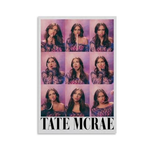 ZTEEHBJVP Tate Poster Mcrae Music Vintage Collage Für Zimmer, Ästhetische Leinwand-Wandkunst, Schlafzimmer-Dekor Poster 12x18inch(30x45cm) von ZTEEHBJVP