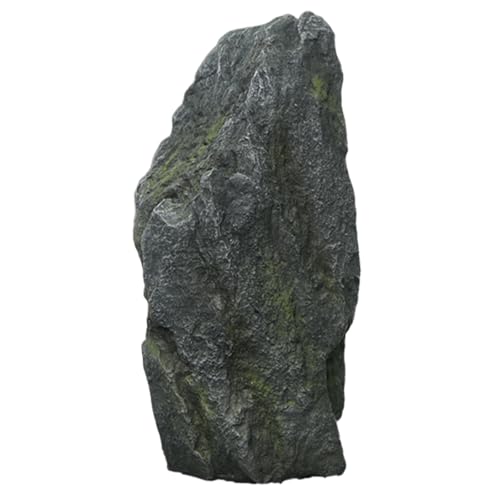 Kunstfelsen Hohle Trafohaus Abdeckung Künstliche Landschaftsfelsen Gefälschte Felsen Realistische Landschaftsfelsen Findlinge Fake Rock Cover für Landschaftsgestaltung Pump Gray, 39×27×77cm von ZTGL