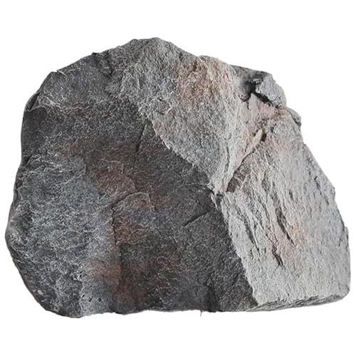 Landschaftsfelsen Künstliche, Abdeckfelsen Gartenfelsen Trafohaus Sandstein Gefälschte Felsen, Realistische Kunststein PU-Schaum, Kunstfelsenabdeckung für den Außenbereich Gray, 40×20×30cm von ZTGL