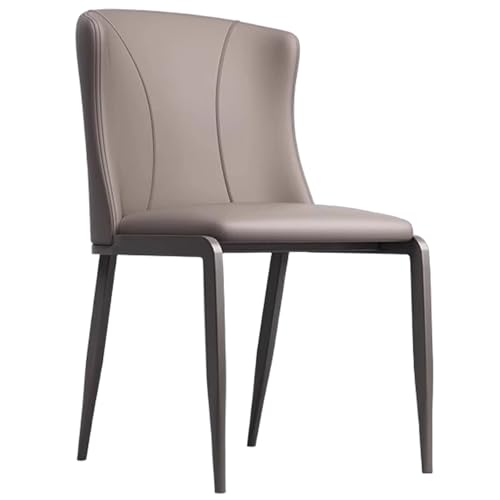 ZTGL 1er/2er/4er/6er Set Esszimmerstühle Kunstleder, Küchenstühle Wohnzimmerstuhl Empfangstühle mit Rückenlehne Metallbeine, Ergonomischer Polsterstuhl für Esszimmer Wohnzimmer Khaki,1Pcs ZTGL 1er/2er/4er/6er Set Esszimmerstühle Kunstleder, Küchenstühle Wohnzimmerstuhl Empfangstühle mit Rückenlehne Metallbeine, Ergonomischer Polsterstuhl für Esszimmer Wohnzimmer Khaki,1Pcs von ZTGL