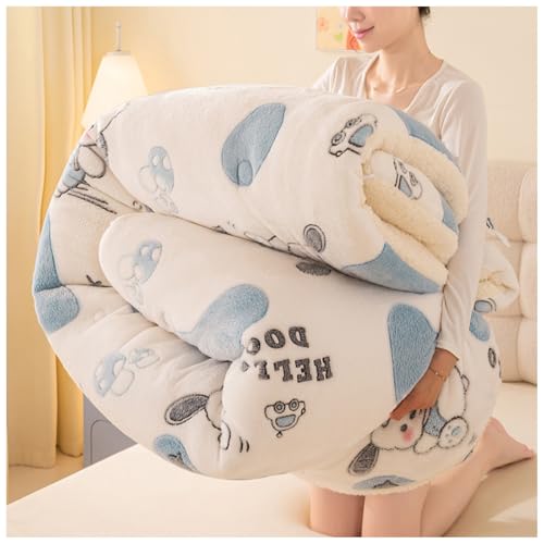 ZTGL Winter Warm Kaschmir Steppdecke, Dicker Lamm-Kaschmir Bettdecke, Bettdecke 4 Jahreszeiten, Flauschige Plüsch Winterdecke, Winter Warmer Lamm Samtkern Bettwäsche Steppdecken C, 200×230cm/4kg ZTGL Winter Warm Kaschmir Steppdecke, Dicker Lamm-Kaschmir Bettdecke, Bettdecke 4 Jahreszeiten, Flauschige Plüsch Winterdecke, Winter Warmer Lamm Samtkern Bettwäsche Steppdecken C, 200×230cm/4kg von ZTGL