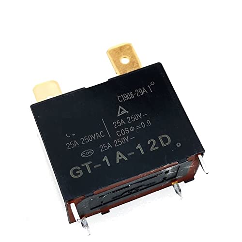 ZTHOME 5 Stück Relais GT-1A-12D 12 V 25 A 250 V ZTHOME 5 Stück Relais GT-1A-12D 12 V 25 A 250 V von ZTHOME