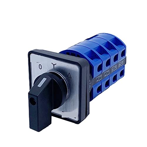 ZTHOME LW26-25 M07/4 Stern Dreieck Start Elektroherd Regulierung Und Schalten Zwei Geschwindigkeit Vier Abschnitt 25A Transfer Rotary Nockenschalter 1 Stücke von ZTHOME