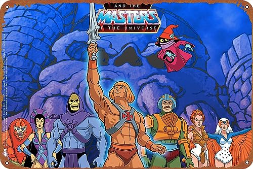 Poster "He-Man and the Masters of the Universe", Metallschilder, Vintage-Stil, Bar, Badezimmer, Küche, Männerhöhle, Garten, Club, Geschenk, 30,5 x 20,3 cm Poster "He-Man and the Masters of the Universe", Metallschilder, Vintage-Stil, Bar, Badezimmer, Küche, Männerhöhle, Garten, Club, Geschenk, 30,5 x 20,3 cm von ZTLLFV