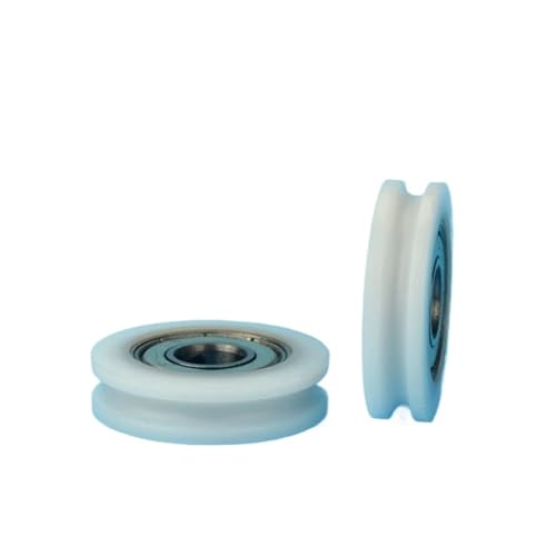 1 Stück 10x35x9mm U-Nut-Nylon-Kunststoffrad mit Lager Nylon-Tür- und Fensterdrahtrad 10x35x9mm 1 Stück 10x35x9mm U-Nut-Nylon-Kunststoffrad mit Lager Nylon-Tür- und Fensterdrahtrad 10x35x9mm von ZTOSZSPT