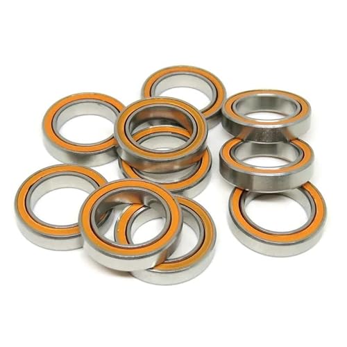 1 Stück ABEC7 S61701 2RS 12 x 18 x 4 mm Edelstahl-Hybrid-Keramiklager S6701 S61701 S6701C RS 2RS RedCat Ferngesteuertes Auto 12 x 18 x 4 Lager(S687C-2OS 7x14x5mm) von ZTOSZSPT