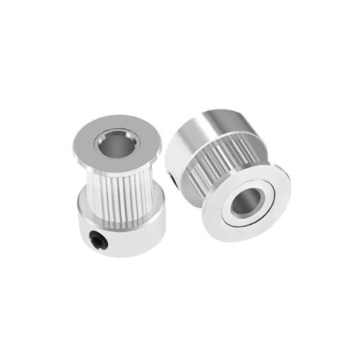 1 Stück GT2 20 Zähne, 20 Zähne, 5 mm/8 mm synchronisierte Aluminium-Riemenscheibe, passend for GT2–6 mm offen(6.35mm,6mm) von ZTOSZSPT