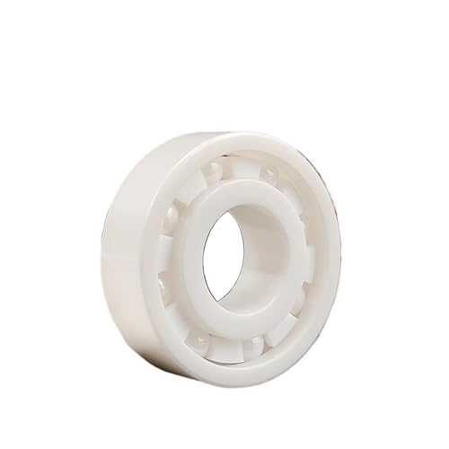 1 Stück ZrO2 Zirkonoxid Vollkeramiklager Voll ZrO2 Keramikkugellager Zirkonoxidlager 608 6000 6001 6002 6003 6004 6005-6007(6000-10x26x8mm) von ZTOSZSPT