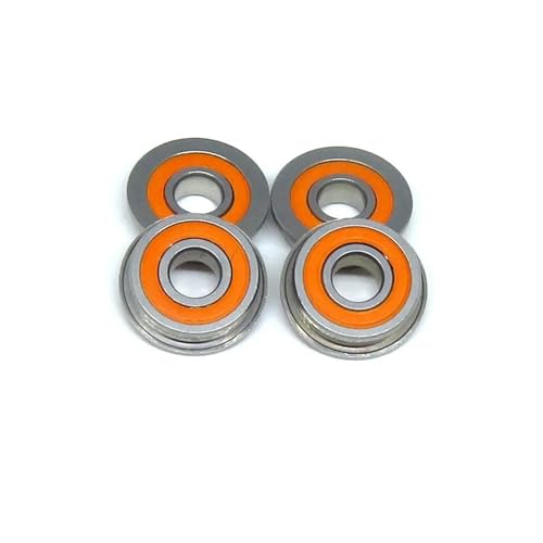 10 Stück 5x13x4 SF695 2RS CB Hybridkeramik-Kugelflanschlager for VORON Mobius 2/3 3D-Drucker 5 * 13 * 4 SF695C 2OS Lager(SF623C-2OS 3x10x4mm) von ZTOSZSPT