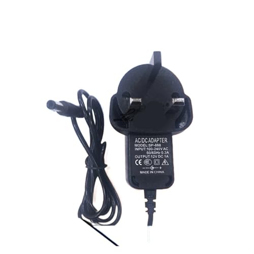 12V 1A Netzteil Überwachungskamera LED-Lichtleiste DC-Stromversorgung Netzwerküberwachung Britische Stromversorgung von ZTOSZSPT