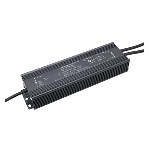 12V24V48 Lichtstreifen-Controller-Transformator Konstantspannung wasserdicht Thyristor Dimmen LED-Treiber Stromversorgung Aluminiumgehäuse(48V 6.67A 320W) von ZTOSZSPT