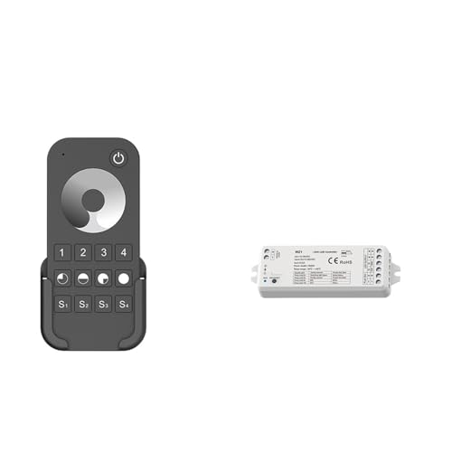 2-Kanal-LED-Controller-Dimmer 12V 24V 36V 4-Zonen-LED-Lichtstreifen-Dimm-Kit Fernbedienung(1xWZ1 and 1XRT6 KIT) von ZTOSZSPT