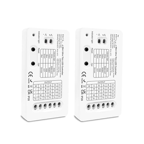 3.0 Pro Mini 5-in-1 RGB+CCT-LED-Streifen-Controller(3A Per Channel,2PCS Mini 5 in 1) von ZTOSZSPT