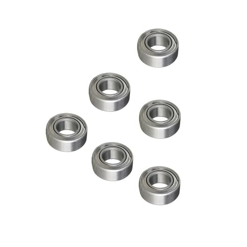 4er-Pack 440 Edelstahl SMR63 SMR63RS SMR63-2RS SMR63ZZ SMR63 Rillenkugellager 3x6x2,5mm Kugellager(ZZ (Metal Seals)) von ZTOSZSPT