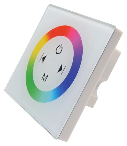 86 Typ Wandschalter Touchpanel-Controller RGB LED-Lichtstreifen-Dimmer DC12V-24V(WHITE) von ZTOSZSPT