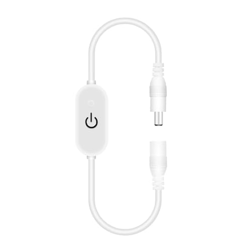 DC12V 5V 3A LED-Licht mit Touch-Dimmerschalter(White) von ZTOSZSPT
