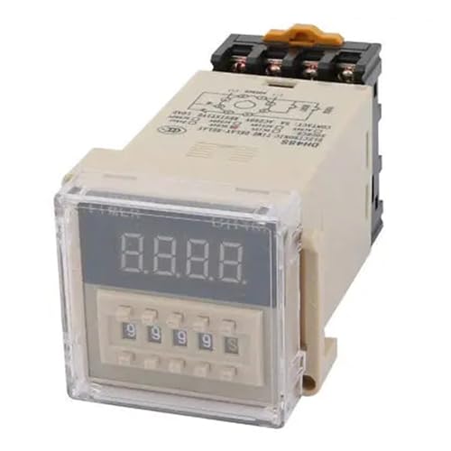 DH48S-1Z 8-poliges LCD-Display, elektronisches Timer-Verzögerungsrelais DC24V mit Sockel von ZTOSZSPT