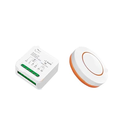 DIY fernbedienung licht schalter zwei-weg control 110V 220V 16A timing funktion(1 receiver 1 remote) von ZTOSZSPT