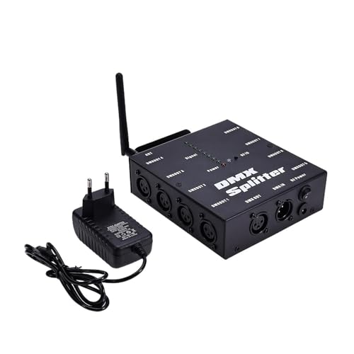 DMX512 8-fach isolierter Splitter-Empfänger, Fernübertragungsfunktion(1 Splitter,EU Plug) von ZTOSZSPT
