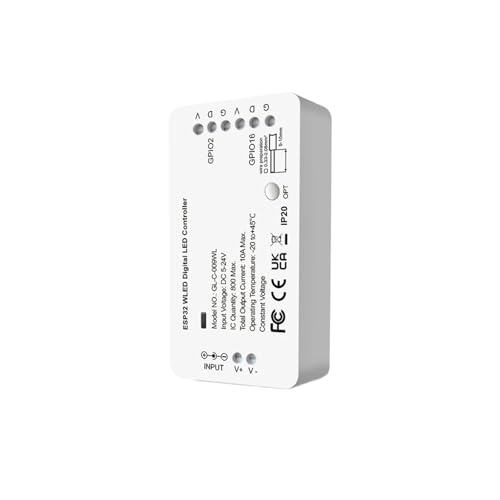 ESP32 WLED LED-Controller DC5-24V DIY Dynamischer Beleuchtungsmodus WS2811 WS2812b SK6812 TM1814 WS2813 WS2815 LED-Streifen ESP32 WLED LED-Controller DC5-24V DIY Dynamischer Beleuchtungsmodus WS2811 WS2812b SK6812 TM1814 WS2813 WS2815 LED-Streifen von ZTOSZSPT