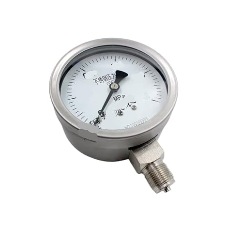 Edelstahl-Manometer radial axial YB-100 YB-150 mit stoßfester Membran Typ -0,10,1 MPa(0-0.16mpa) von ZTOSZSPT