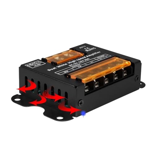 Farbtemperatur-LED-Lichtstreifen-Controller CCT-Dimmer 30A 2-Kanal-Dual-Weißlicht-Hochgeschwindigkeits-Signalverstärker DC5-24V(A212 LED Amplifier) von ZTOSZSPT