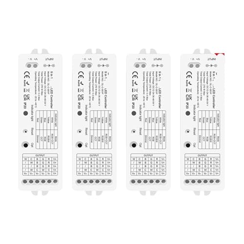 LED-Controller 5 in 1 RCT/RGBW/WWCW/Dimmer(4PCS 5in1 Controller) von ZTOSZSPT