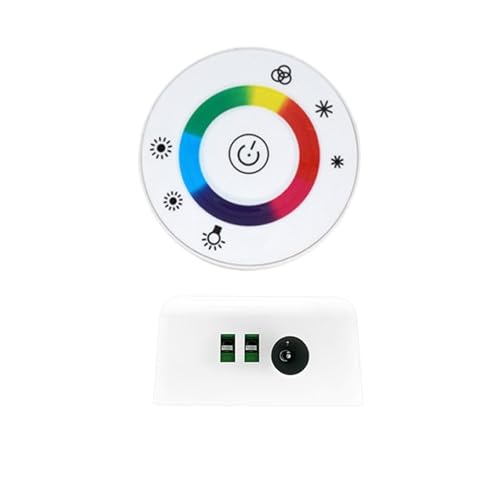 LED Controller Full Touch Fernbedienung Ball RGB Lichtband Leuchtband bunt Dimmen(WHITE) von ZTOSZSPT