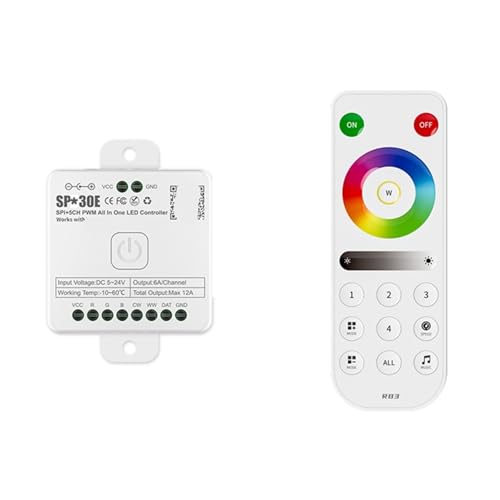 LED-Controller SP530E SP630E 5-Kanal PWM SPI Pixel LED-Streifen WS2811 WS2812B SK6812 FCOB(SP630E,RB3 Kit RGB RGBW) von ZTOSZSPT