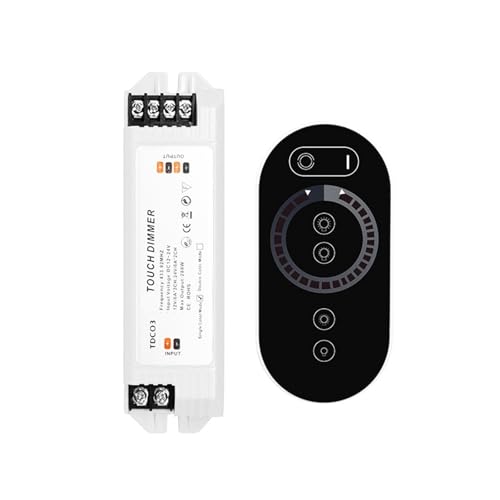 LED-Einzelfarblampe Touch-Lichterketten-Controller PWM-Niederspannungsdimmer Gummigehäuse Lichtband-Controller von ZTOSZSPT