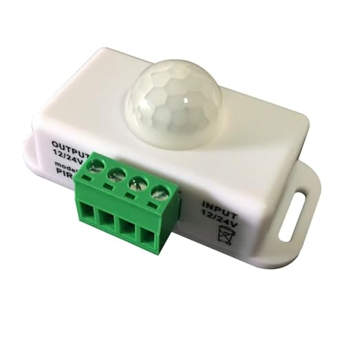 LED Menschlichen Körper Sensor Schalter 8 Fernbedienung Motion Detection Controller Sensor 12V/24V(White) von ZTOSZSPT
