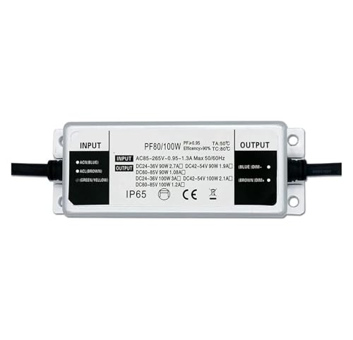 LED-Treiber 100W 200W DC42-54V Adapter Transformator AC85V-265V 2.1A 4.25A(100W DC42-54V 2.1A) von ZTOSZSPT