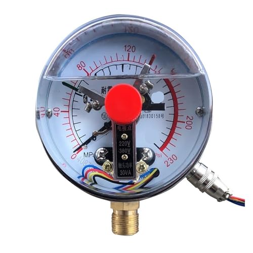 Magnetisch unterstütztes erdbebensicheres elektrisches Kontaktdruckmessgerät YNXC-100 0-1.6MPA/2,5/10/40/60MPA 0-6MPA(0-0.6MPA) von ZTOSZSPT