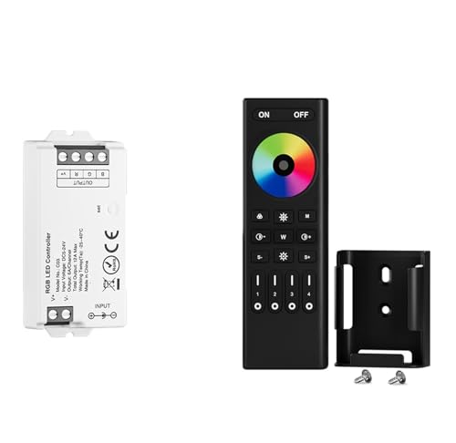 Mini-LED-Controller-Kit Dimmer 2-polig CCT 3-polig RGB 4-polig RGBW 5-polig RCT 6-polig DC5V 12V 24V(3xC03 4pin RGB) von ZTOSZSPT