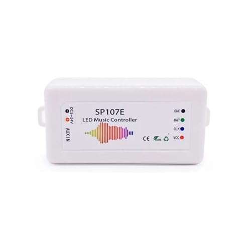SP107E DC5-24V LED-Musik-Controller SP107E DC5-24V LED-Musik-Controller von ZTOSZSPT
