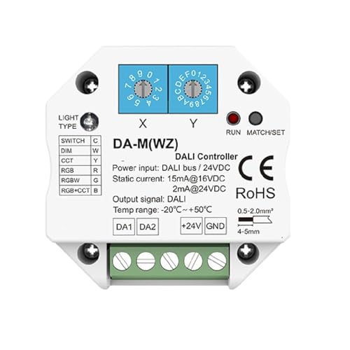 Steuerung DIM RGB CCT RGBW DA-M DA-M(WT) DA-M(WZ) zu DALI Konverter Dimmcontroller(DA-M(WZ) Only) von ZTOSZSPT