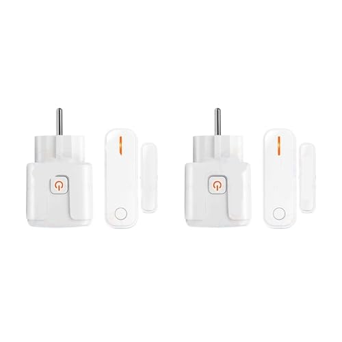 Tür- und Fenstersensorschalter-Detektor und 110V 220V 230V Steckdosen-Set(2 set) von ZTOSZSPT