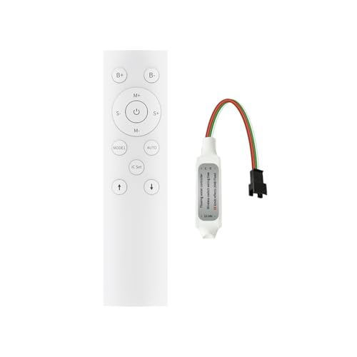 WS2811 16703 1903 einfarbiger LED-Pixel-Lichtstreifen-Controller 12-24 V(White) von ZTOSZSPT