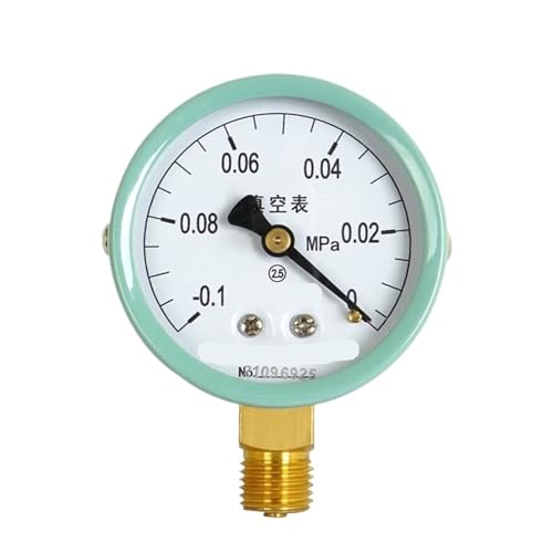 Y-60 gewöhnlichen Druckmesser 60 mm radial 2,5 Niveauzeiger Vakuummesser Wasserdruckmesser Öldruckmesser Luftdruckmesser 0-16 MPa(0-40mpa) von ZTOSZSPT