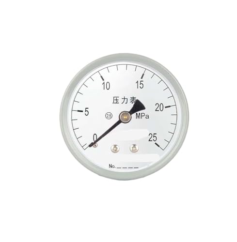 Y-60Z axial ohne rand pointer gewöhnlichen manometer wasserdruck öldruck luftdruckmessgerät vakuummeter/unterdruck(0-25MPa) von ZTOSZSPT