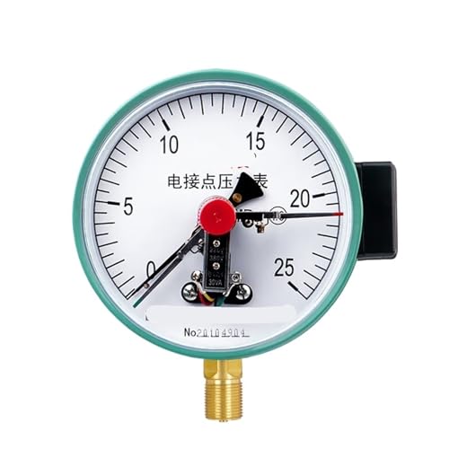 YXC-150 elektrisches Kontaktdruckmessgerät radialer oberer und unterer Grenzwertalarm Wasserdruck Öldruck Hydraulikdruckmessgerät automatische Steuerung 0-1 MPa(0-25MPa) von ZTOSZSPT