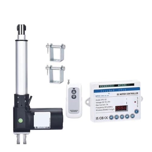 ZTOSZSPT Elektrischer Linearantriebsmotor, 24 V, 6000 N, mit Steuerung, 650 mm – 800 mm Hub(24V 800MM Stroke,6000N 4.5MMS) von ZTOSZSPT