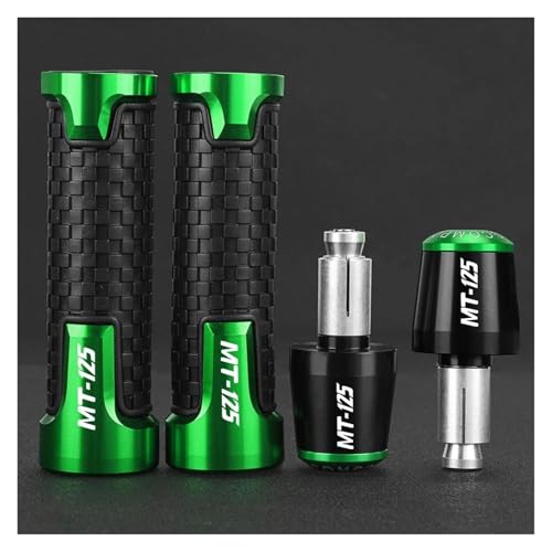 ZTQLIJQF Lenkerendstopfen Für YAMA&HA MT125 MT-125 2014-2021 2024 Motorrad Grip Enden Zubehör 7/8 "22 MM Lenker Griffe Griff Bar End Plugs(5) von ZTQLIJQF