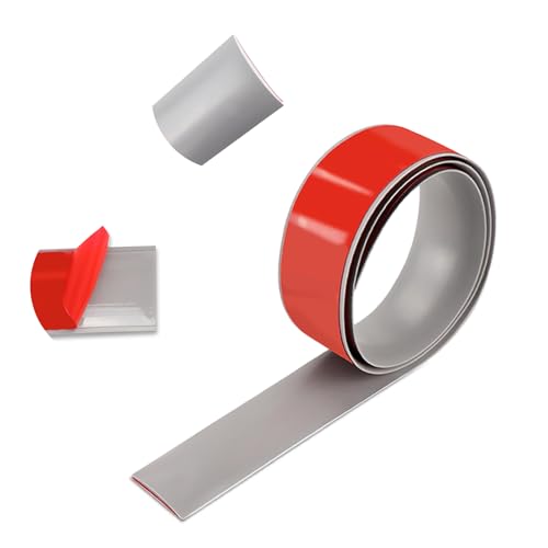 100cm×4cm Übergangsleiste Selbstklebend, Vinylboden Selbstklebnd, Türleiste Selbstklebend wird Verwendet, um Bodenlücken, Teppichfliesen, Fliesenfliesen, Fliesenfliesen zu Verbinden(Grau) von ZTVOWTO