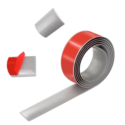 200cm×4cm Übergangsleiste Selbstklebend, Vinylboden Selbstklebnd, Türleiste Selbstklebend wird Verwendet, um Bodenlücken, Teppichfliesen, Fliesenfliesen, Fliesenfliesen zu Verbinden(Grau) von ZTVOWTO
