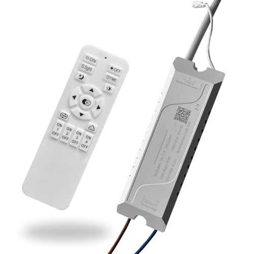 ZTWLEED LED Trafo Mit Fernbedienung 2.4G,LED Transformator 43-48W LED-Treiber Netzteil,kein LED-Flimmern,kein Transformator-Rauschen Dimmable LED-Treiber Netzteil ZTWLEED LED Trafo Mit Fernbedienung 2.4G,LED Transformator 43-48W LED-Treiber Netzteil,kein LED-Flimmern,kein Transformator-Rauschen Dimmable LED-Treiber Netzteil von ZTWLEED