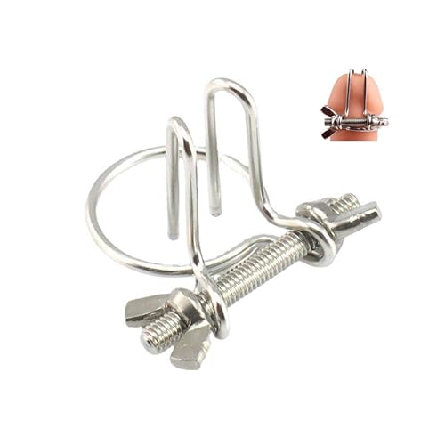 ZTWSAQ Herren Edelstahl Harnröhren Dilatator Pferdeauge Dilatation Penis Plug BDSM Extrem Fetisch Penis Stimulator Metall Penis Plug Harnröhren Dilatator SM Sexspielzeug von ZTWSAQ